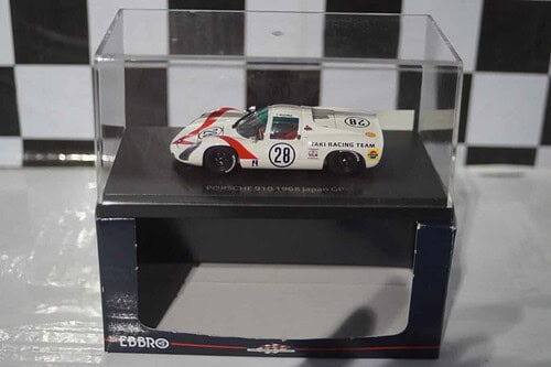 Ebbro porsche 910 1968 japan gp no28 ref 638 1/43