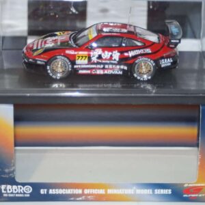 Ebbro porsche super gt 05 ryozanpaku team takamizawa advan gt3 ref 752 1:43 diecast