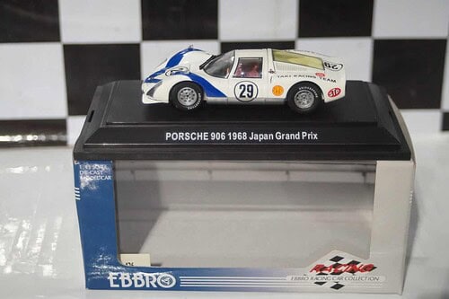 Ebbro porsche 906 1968 japan grand prix no29 ref 636 1/43