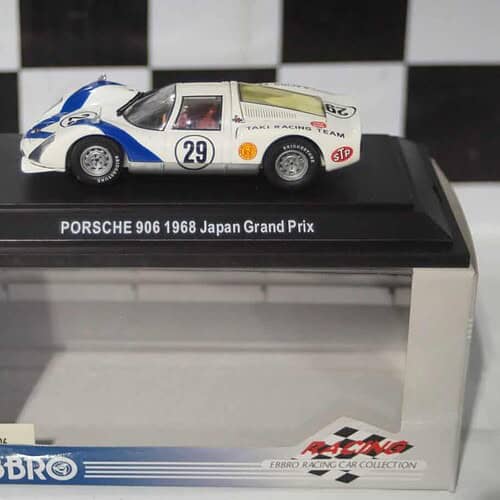 Ebbro porsche 906 1968 japan grand prix no29 ref 636 1/43