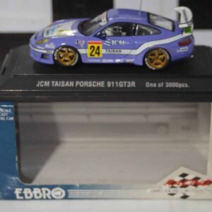 Ebbro porsche 911 gt jgtc jcm taisan ref 230 1:43 diecast