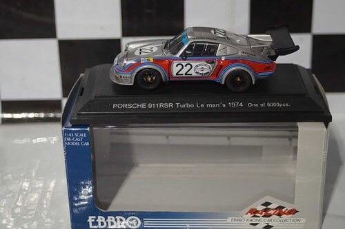 Ebbro Porsche 911 RSR Turbo 22 Le Mans 1974 Ref 536 1:43 Diecast
