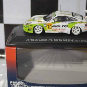 Ebbro porsche 70 fields gaikokuya advan jgtc 2004 ref 599 1:43 diecast