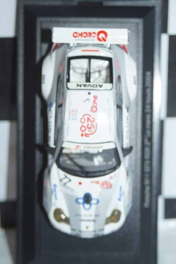 Ebbro porsche 911 gt3 rsr 2nd le mans 24 hours 2004 ref 600 1:43 diecast