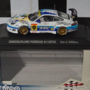 Ebbro porsche 911 gt3r daikokuya arc  ref 229 1:43 diecast