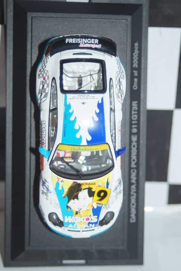 Ebbro porsche 911 gt3r daikokuya arc  ref 229 1:43 diecast
