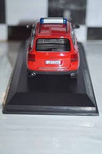 Norev Porsche Cayenne V6 Pompier Red Fire Car 1:43 Diecast