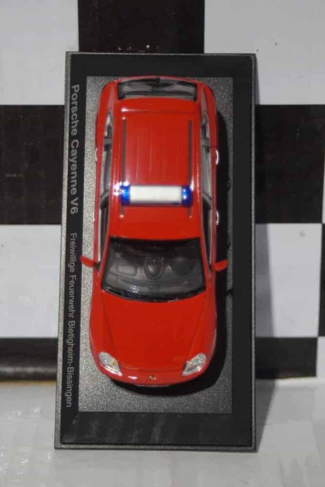 Norev 3 Inches Porsche Cayenne Turbo Pompiers NM Boite