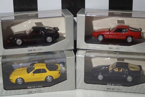 Minichamps Porsche History Collection Frontmotor 4 car set 1/43rd WAP 020 set 07