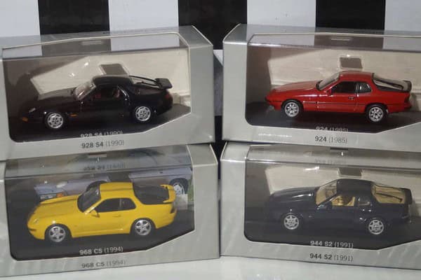 Minichamps Porsche History Collection Frontmotor 4 car set 1/43rd WAP 020 set 07