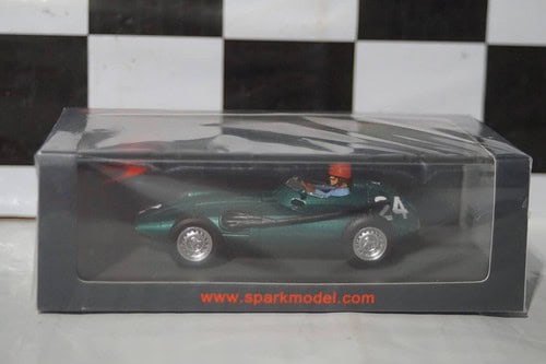 Spark brm p25 no7 winner dutch 1959 jo bonnier 1:43 resin s5722