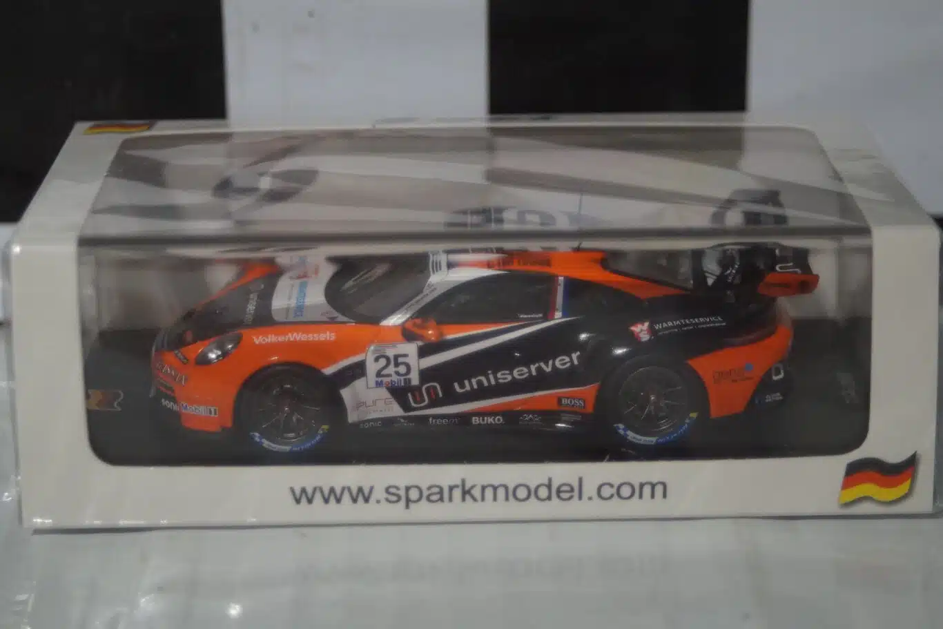 Spark Porsche 911 GT3 Cup No25 Carrera Cup Germany Champion 2021 Larry ten Voorde 1:43 Resin SG813 Spark Porsche 911 GT3 Cup No25 Carrera Cup Germany Champion 2021 Larry ten Voorde 1:43 Resin SG813