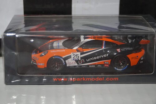 Spark Porsche 911 GT3 Cup Supercup Champion 2021 Larry ten Voorde 1:43 Resin S8507