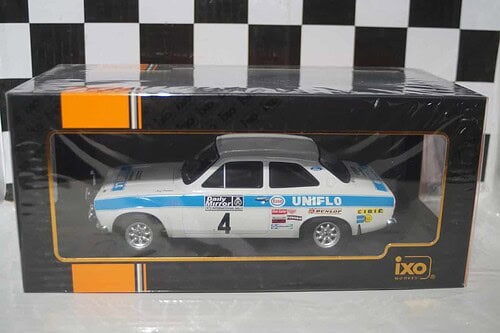 Ixo ford escort mk1 rs 1600 rac rally 1972 1/18 18rmc101.20