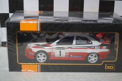 Ixo mitsubishi lancer rs evolution rac rally 1998 t.makinen 1:18 18rmc093b.20