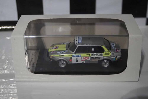 Trofeu Saab 99 1000 Lakes Rally 1976 P.Eklund 1:43rd Scale DSN1:43-58