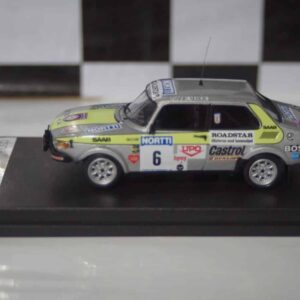 Trofeu saab 99 1000 lakes rally 1976 p.eklund 1:43rd scale dsn1:43-58