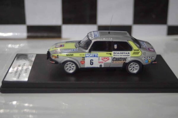 Trofeu saab 99 1000 lakes rally 1976 p.eklund 1:43rd scale dsn1:43-58