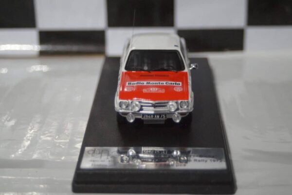 Trofeu opel ascona 12th(2nd group 2)monte-carlo 1972 marie claude beaumont 1/43 dsn1:43-61