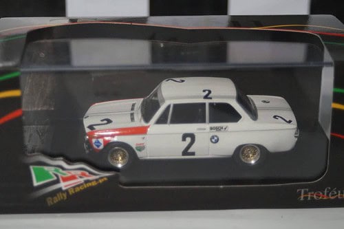 Trofeu BMW 2002 tiK 24hr Spa-Francorchamps 1969 Rally Hubert Hahne 1/43 Scale RR.be 44