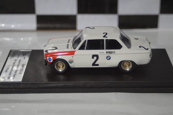 Trofeu bmw 2002 tik 24hr spa-francorchamps 1969 rally hubert hahne 1/43 rr.be 44