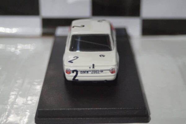 Trofeu bmw 2002 tik 24hr spa-francorchamps 1969 rally hubert hahne 1/43 scale rr.be 44