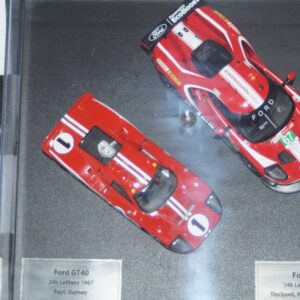 Ixo ford gt 2 car set lemans 1967 & 2019 ecoboost 3.5l ref fgt-43003 1:43 set-2