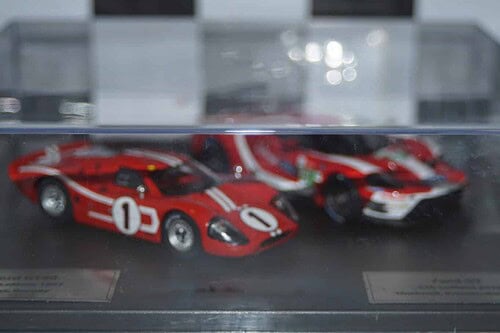 Ixo ford gt 2 car set lemans 1967 & 1919 ecoboost 3.5l ref fgt-43003 1:43 set-2