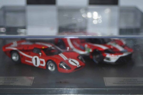 Ixo ford gt 2 car set lemans 1967 & 2019 ecoboost 3.5l ref fgt-43003 1:43 set-2