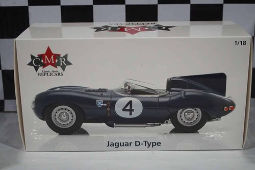 CMR Jaguar D-type No4 Sanderson/Flockart Winner 24h LM 1956 CMR142 1:18