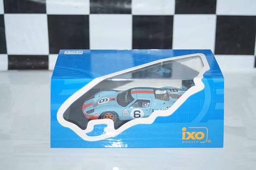 Ixo Ford GT 40 No6 winner LeMans 1969 J.Ickx Ref  LM1969 1:43