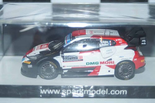 Spark toyota gr yaris rally 1 4th safari 2022 s.ogier 1:43 resin s6707