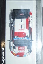 Spark toyota gr yaris rally 1 4th safari 2022 s.ogier 1:43 resin s6707