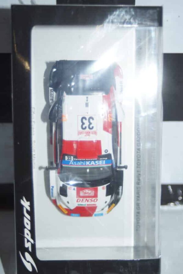 Spark toyota gr yaris rally 1 no33 monte carlo 2022 e.evans 1:43 resin s6691