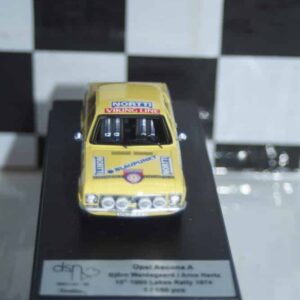Trofeu opel ascona 10th 1000 lakes rally 1974 bjorn waldegaard 1/43 dsn1:43-46