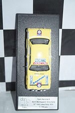 Trofeu opel ascona 10th 1000 lakes rally 1974 bjorn waldegaard 1/43 dsn1:43-46