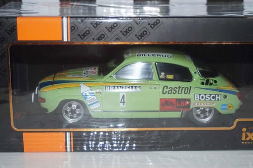 Ixo saab 96 v4 no4 winner swedish rally 1976 p.eklund 1/18 18rmc085c.20