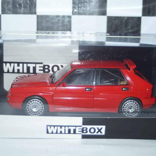 Whitebox Lancia Delta Integrale 1989 Red 1:24 WB124134