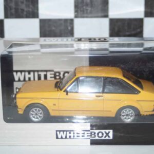 Whitebox ford escort mkii 1600 sport yellow 1:24 wb124129