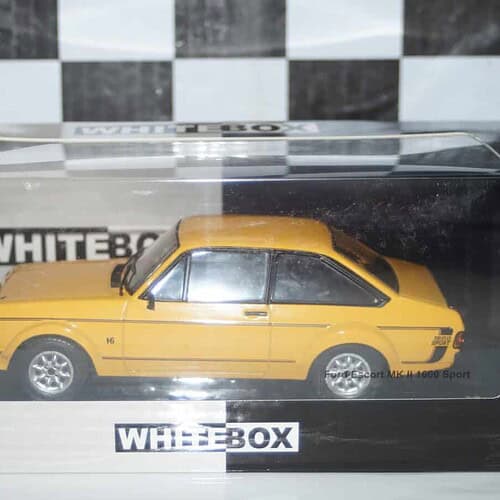 Whitebox Ford Escort MKII 1600 Sport yellow 1:24 WB124129