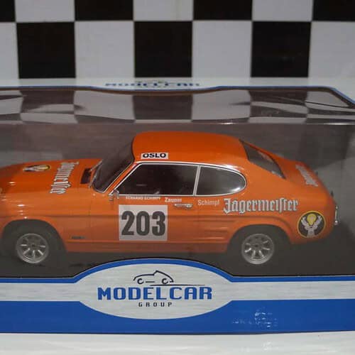Model Car Group Ford Capri MK1 M.Carlo 1973 E.Schimpf Orange MCG18297R