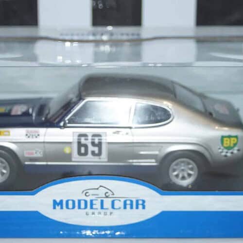 Model Car Group Ford Capri MK1 T-D-C 1969 J.F.Piot Silver/Blue MCG18298R