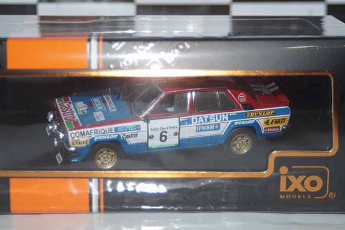 Ixo datsun 240z #11 winner safari rally 1971 e.herrmann rac044