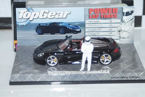 Minichamps porsche carrera gt in black-top gear 519 436260 1:43