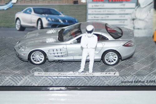Minichamps Mercedes Benz SLR Silver-Top Gear 519 433300 1:43