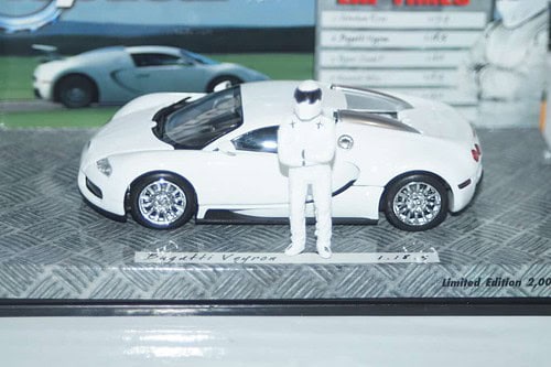 Minichamps bugatti veyron whitetop gear 519 431100 1:43