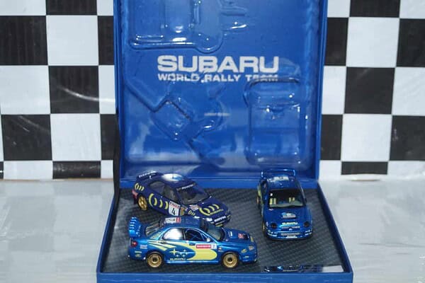 Ixo Subaru World Rally Team 3 car set (Prodrive) SO3MC3 1:43