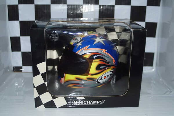 Minichamps Suomy Helmet 2001 Laguna Seca 1/2 scale 326 011295