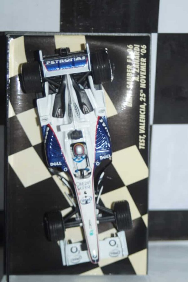 Minichamps bmw sauber f1.06 test valencia a.zanardi 400 060599 in 1:43