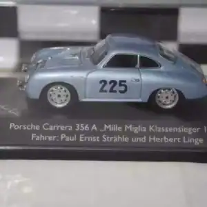 Schuco porsche carrera 356 a mille miglia klassensieger 1957 ref 02505 1/43